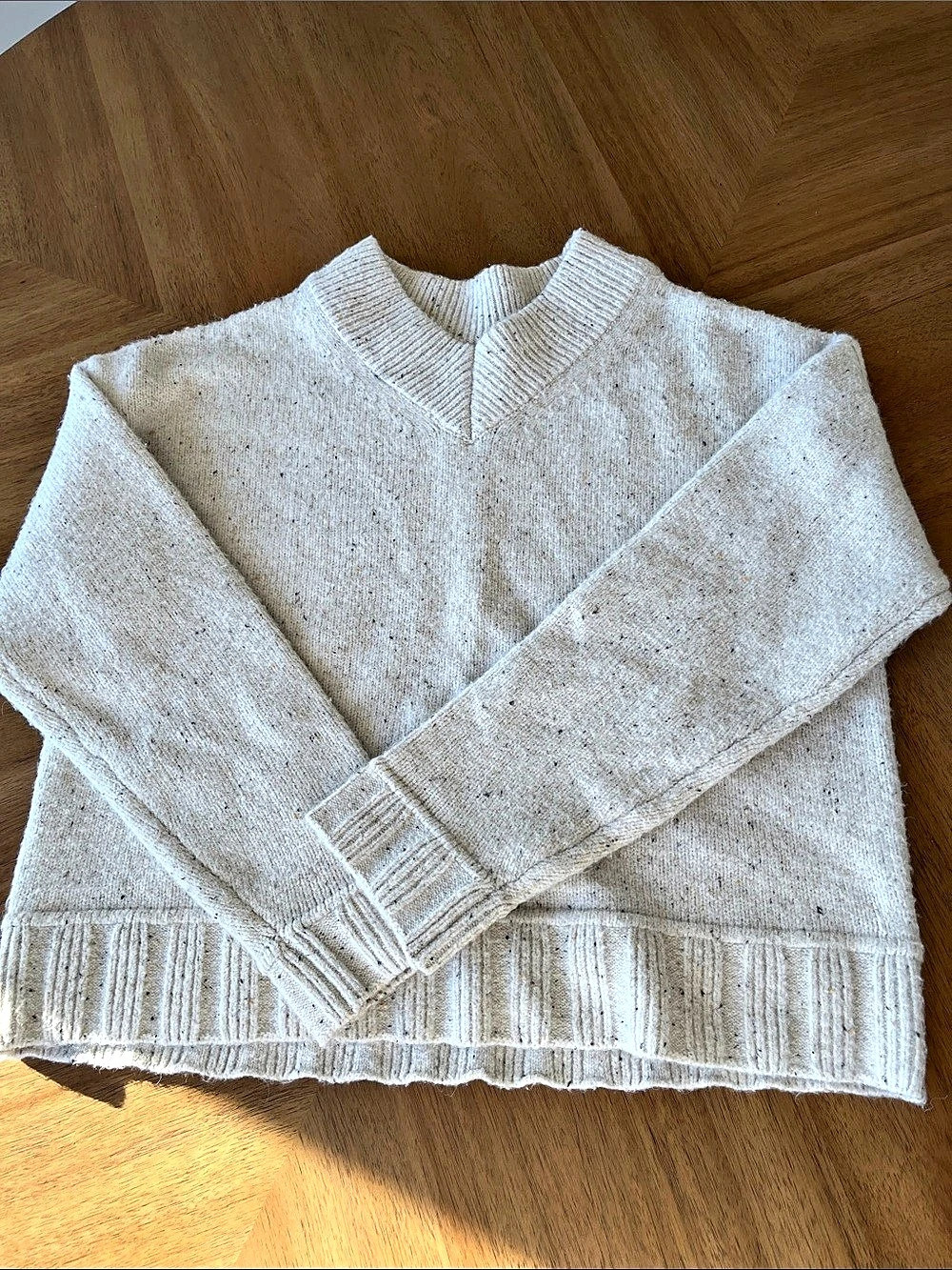 Jessica Simpson Multicolor and Cream Knit Sweater Size XS NWT